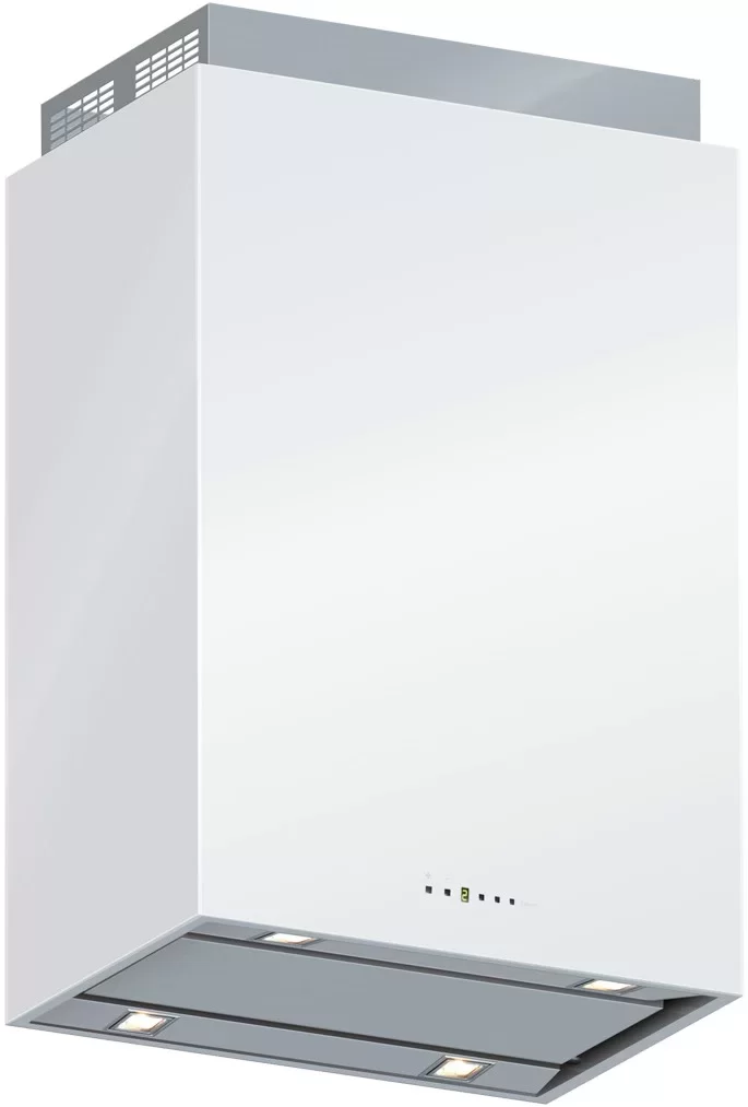 Вытяжка Falmec Laguna isola 60 vetro (800) Bianca STEC