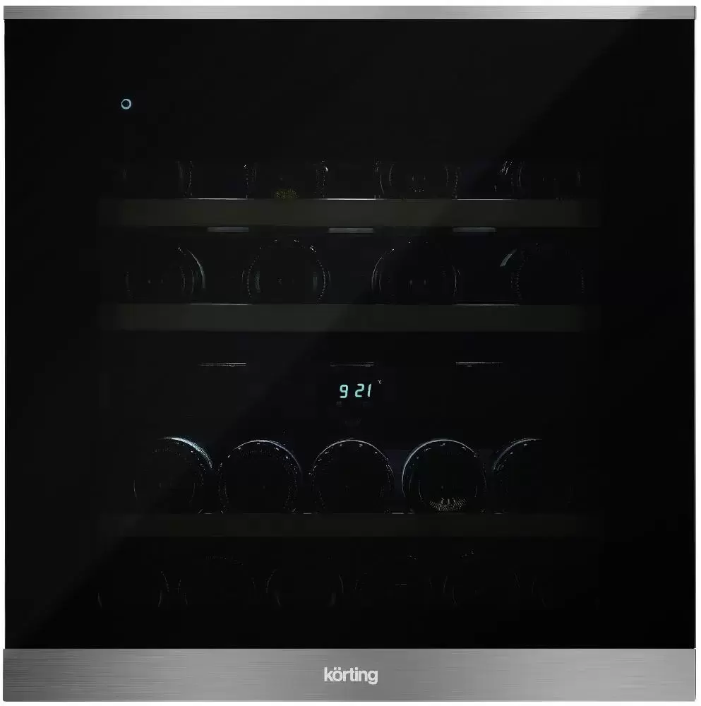 Встраиваемый винный шкаф Korting KFW 604 DB GXN