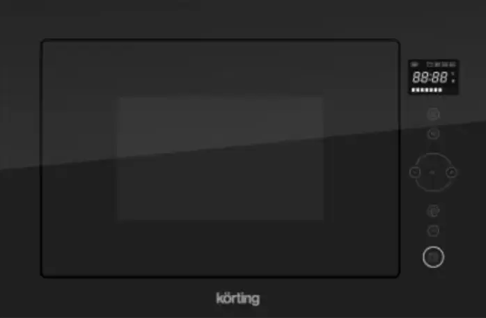 Встраиваемая микроволновая печь Korting KMI 825 TGN