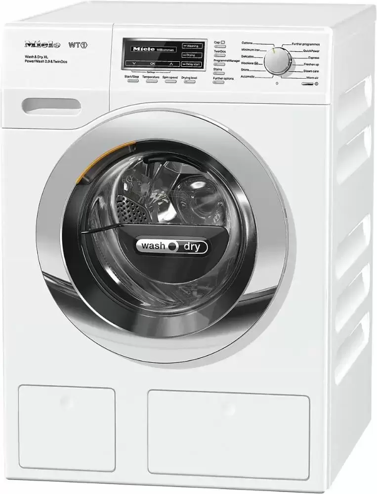 Стирально-сушильная машина Miele WTZH130WPM