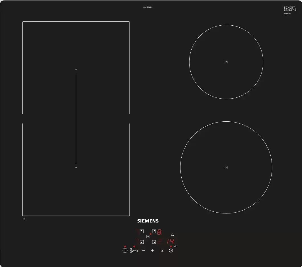 Индукционная варочная панель Siemens ED611BSB5E