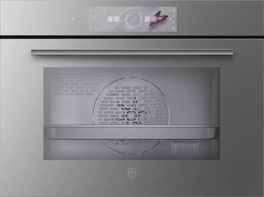 Встраиваемый паровой шкаф V-Zug CombiSteamer V4000 45 CS4T-23031 (платиновое стекло)