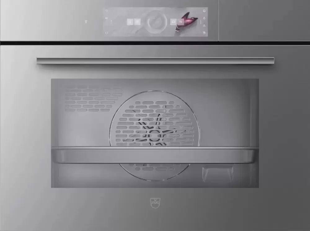 Встраиваемая пароварка V-ZUG CombiSteamer V6000 45F CS6T-23033 платина